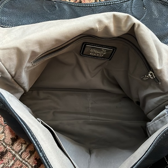 Roots Black Leather Satchel Briefcase School Laptop Bag - Picture 13 of 16